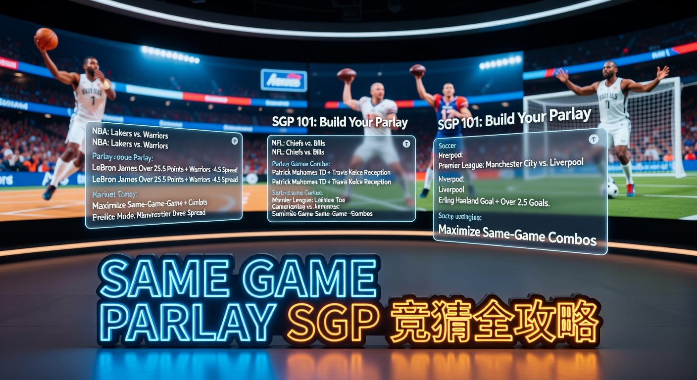 same game parlay SGP 实战指南：投注技巧、组合逻辑与风险控制