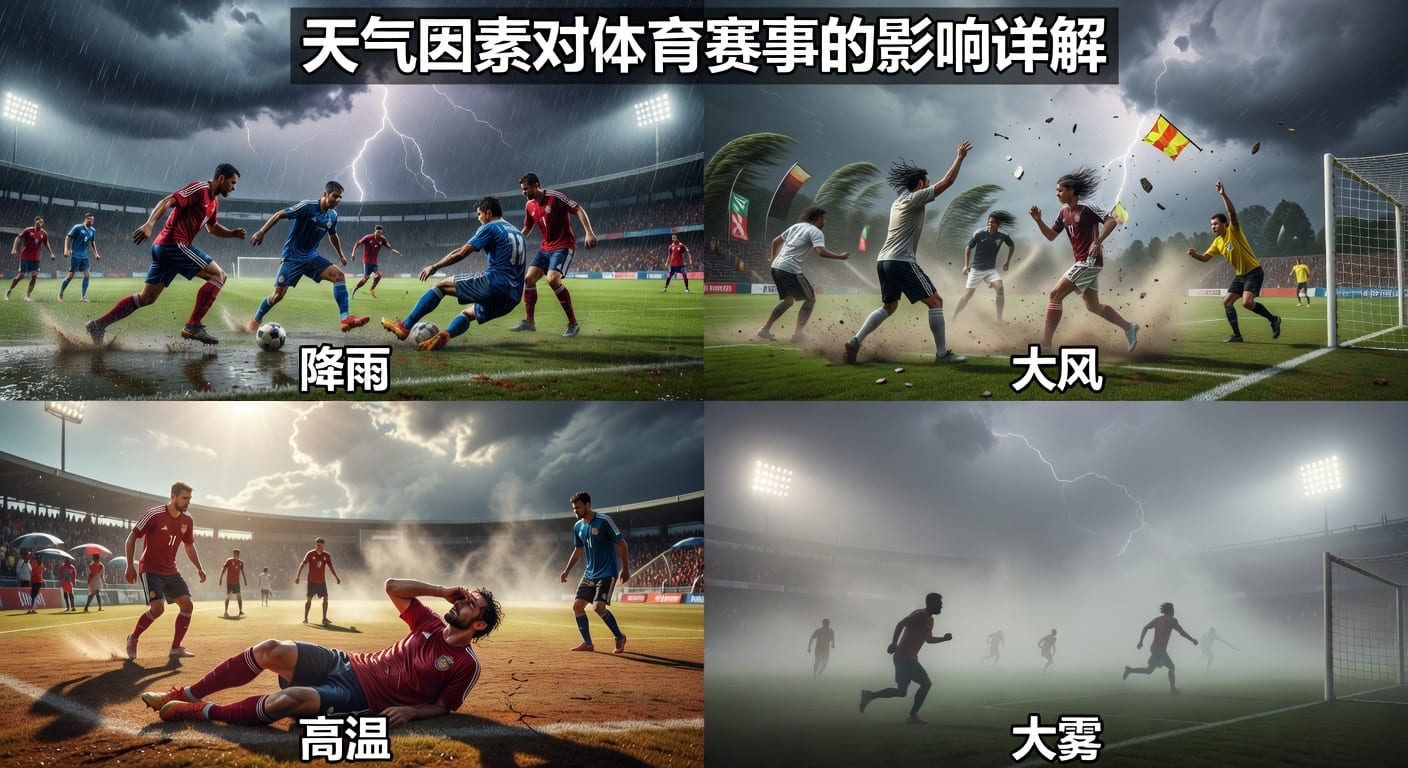 天气因素：体育赛事分析与临场判断要点