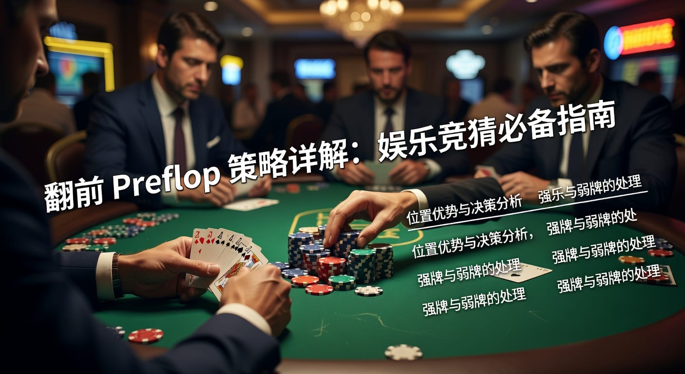 翻前 preflop 起手策略与位置判断