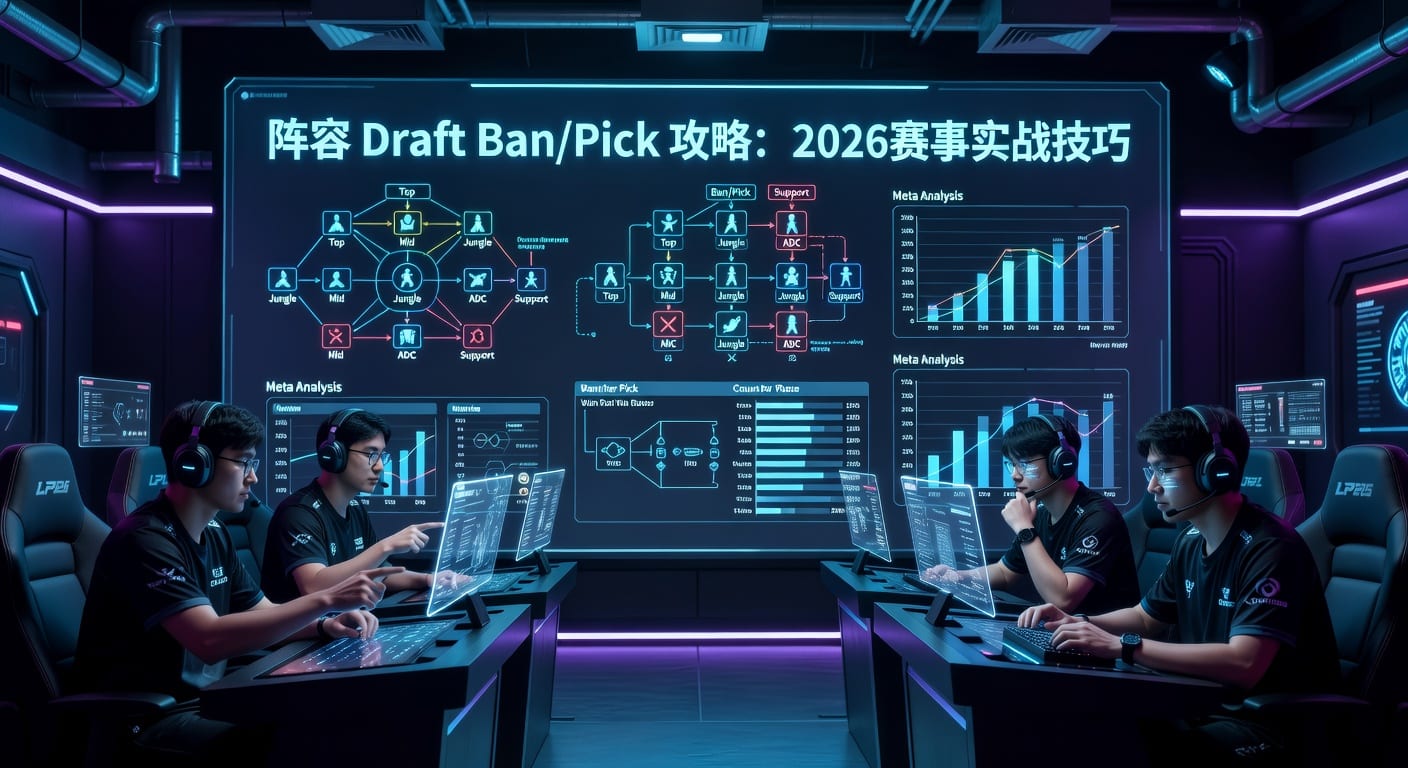 阵容 Draft Ban/Pick：选人策略与对局博弈解析