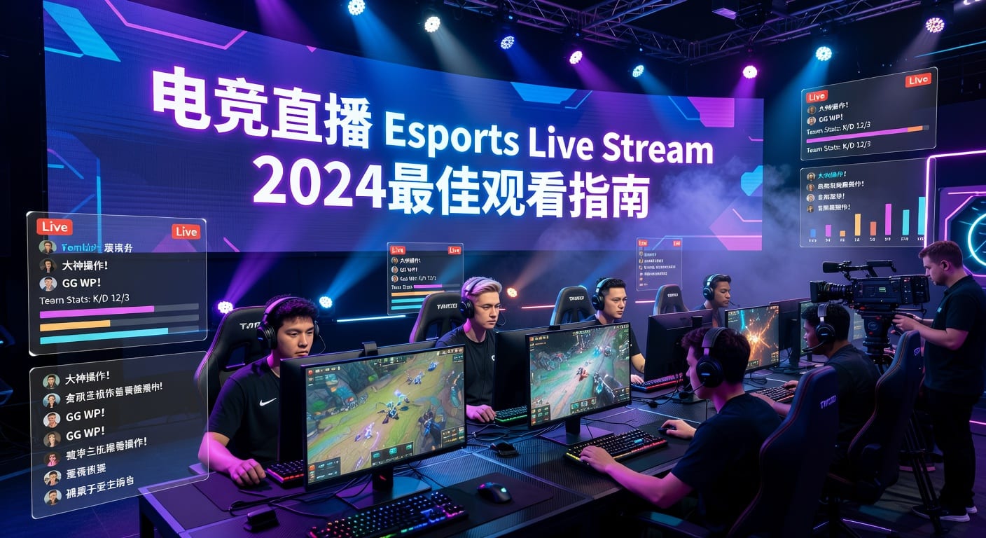 电竞直播 Esports Live Stream 2026年观赛与分析指南