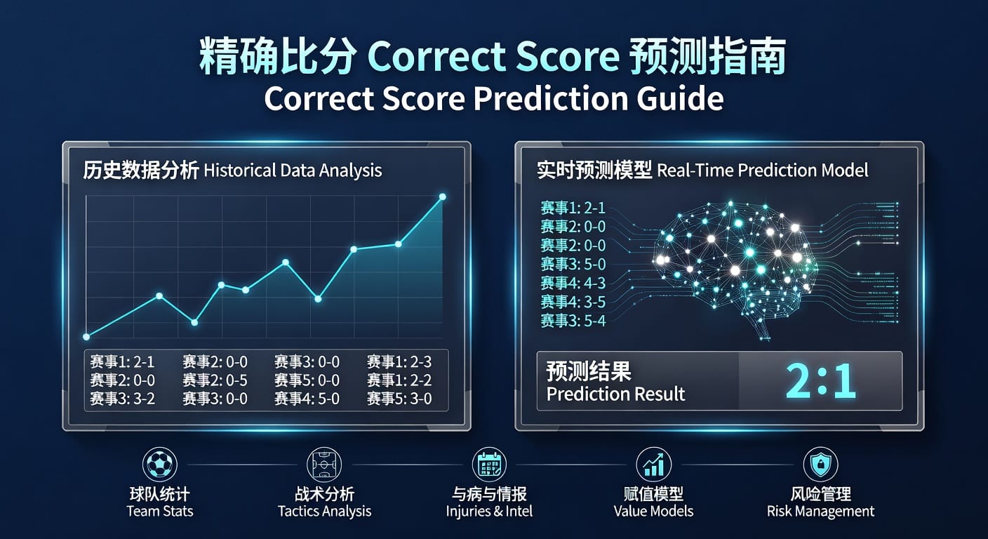精确比分 correct score：2026投注技巧与判断思路