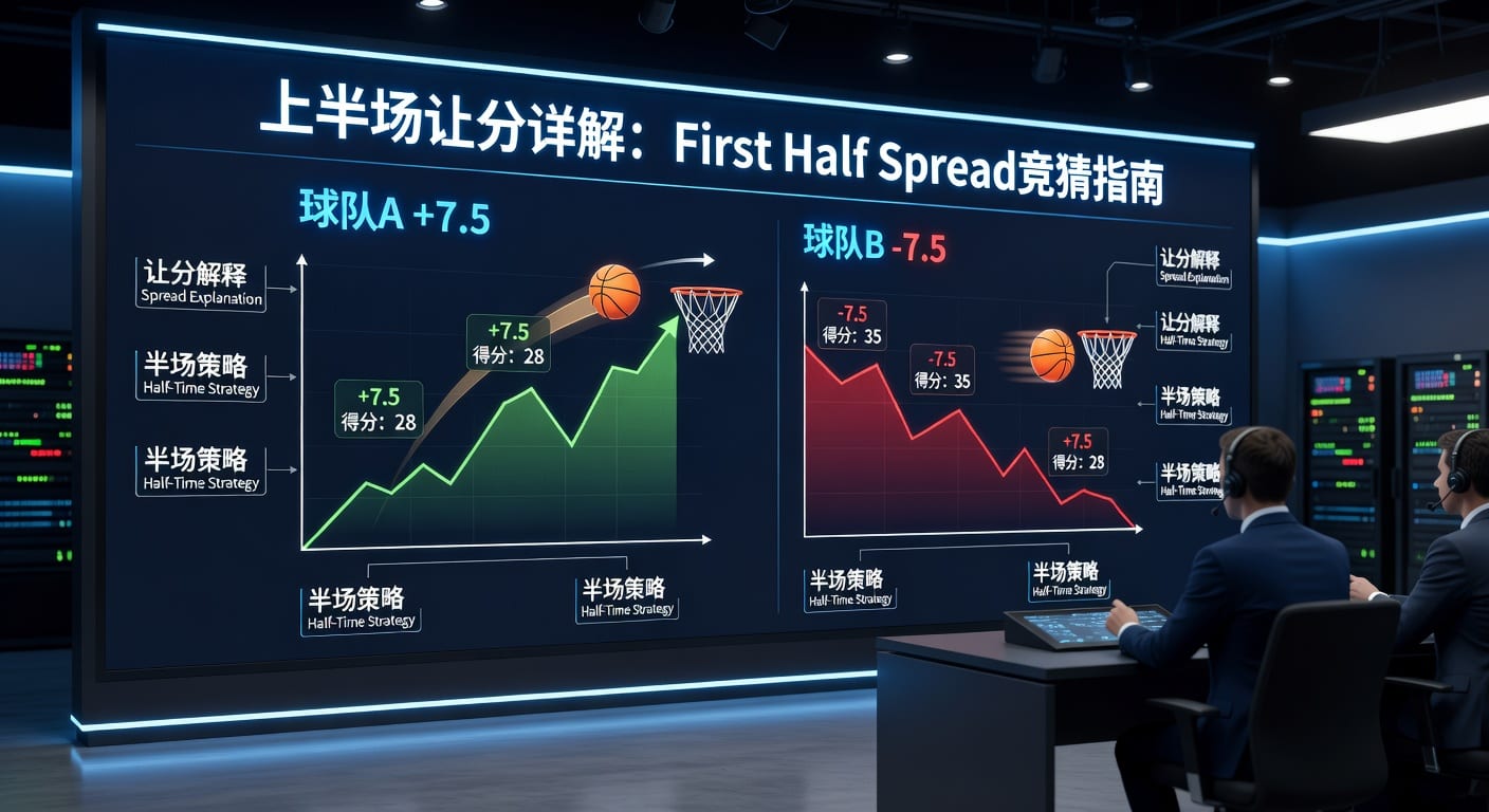 上半场让分 first half spread：投注技巧与盘口判断